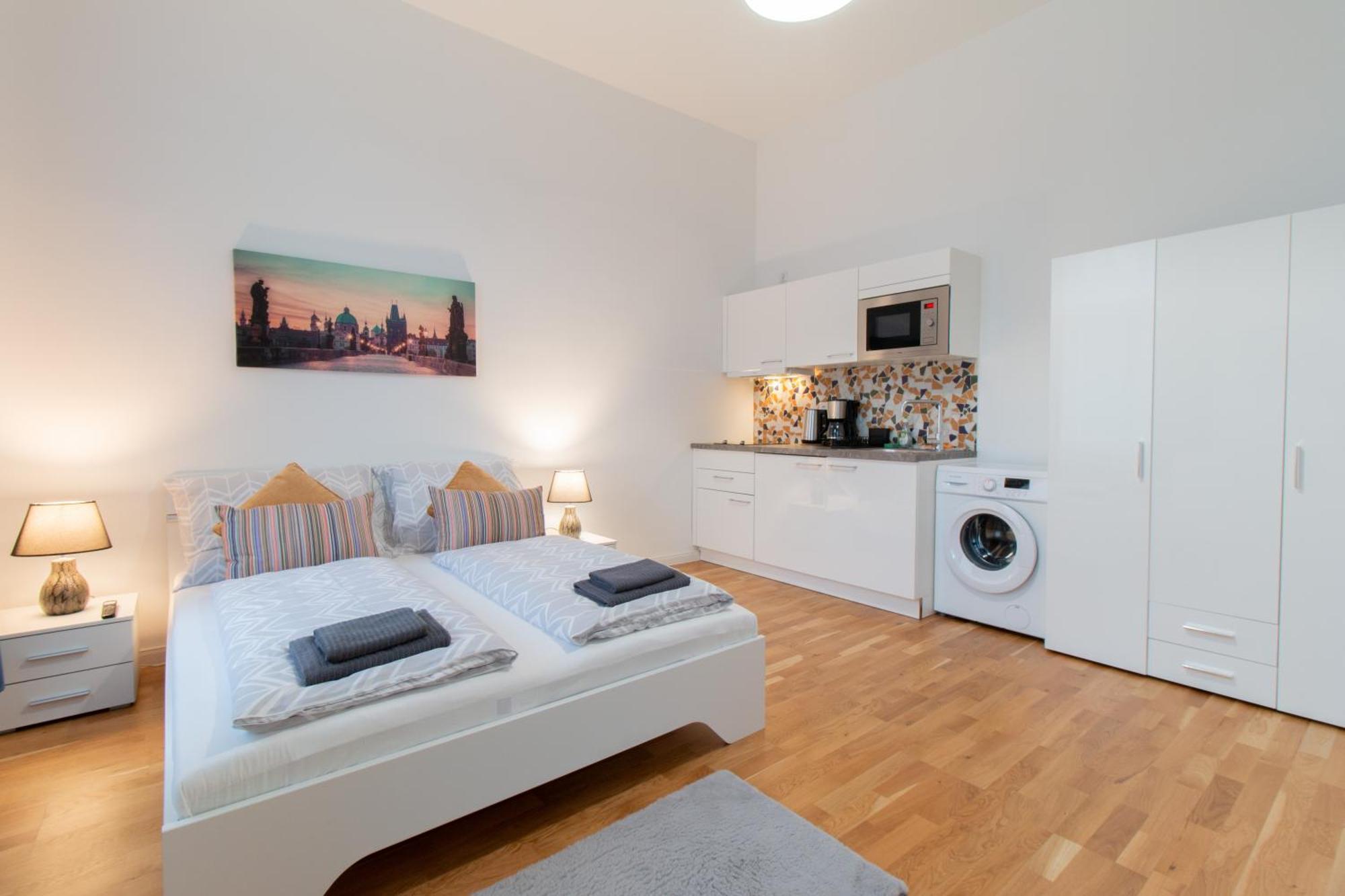 Washingtonova Cr Apartments Prague Exterior photo